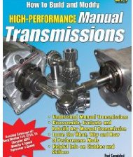 Transmission Repair Manual