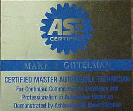 ASE Recertification