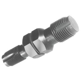 Spark plug thread chaser