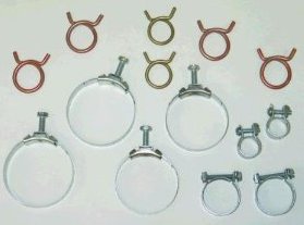 kinds of hose clamps