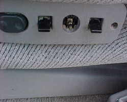 broken power seat switch