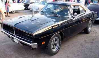 69 dodge charger black