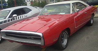 1970 Dodge Charger red