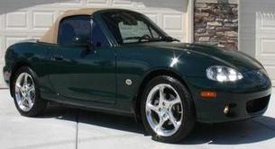 2000 Mazda Miata SE Polo Green