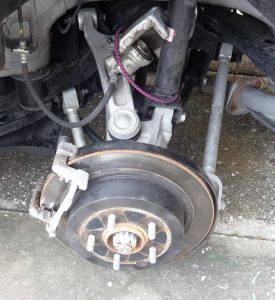 Infiniti rear brakes