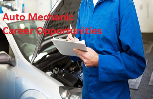 Auto mechanics career opportunities