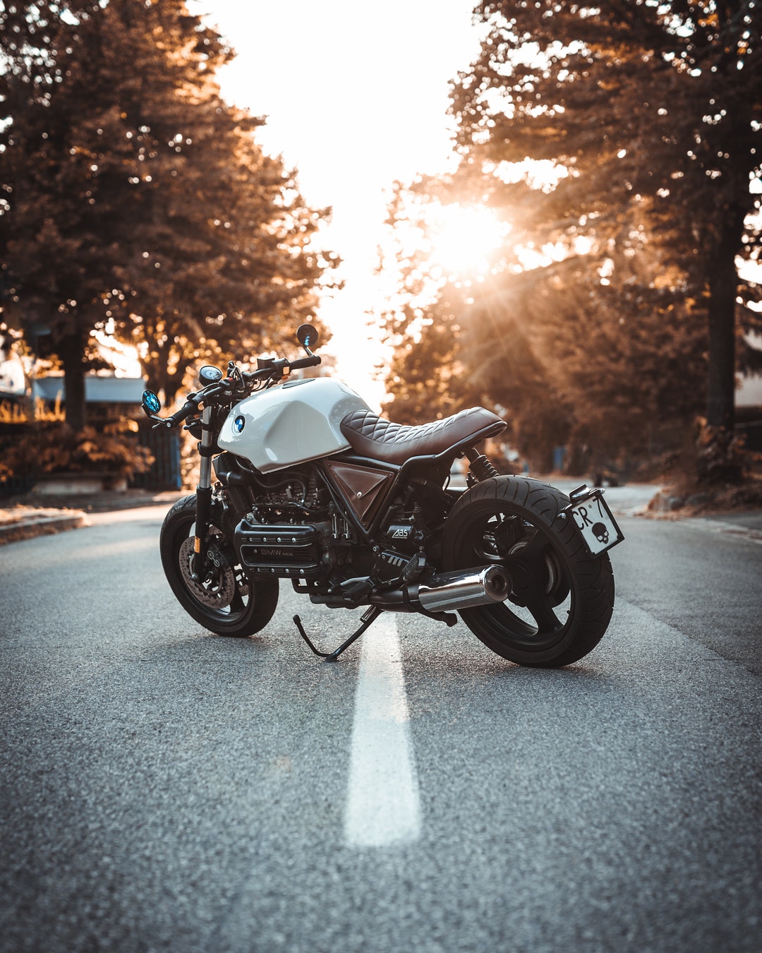 motorcycle on road