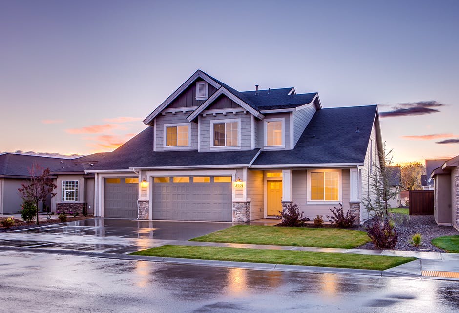 house with garage