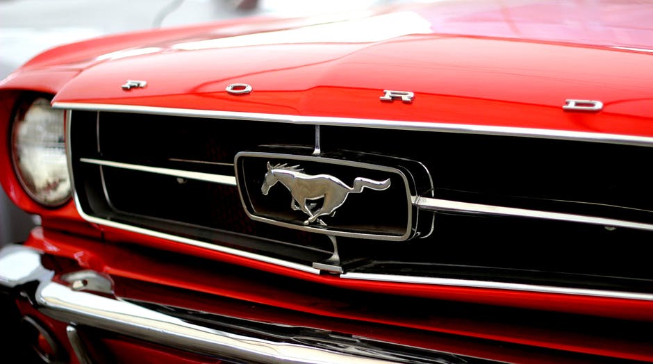 ford mustang grill
