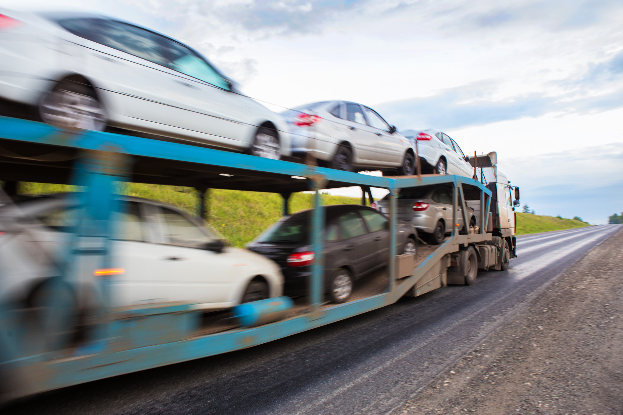 car shipping truck