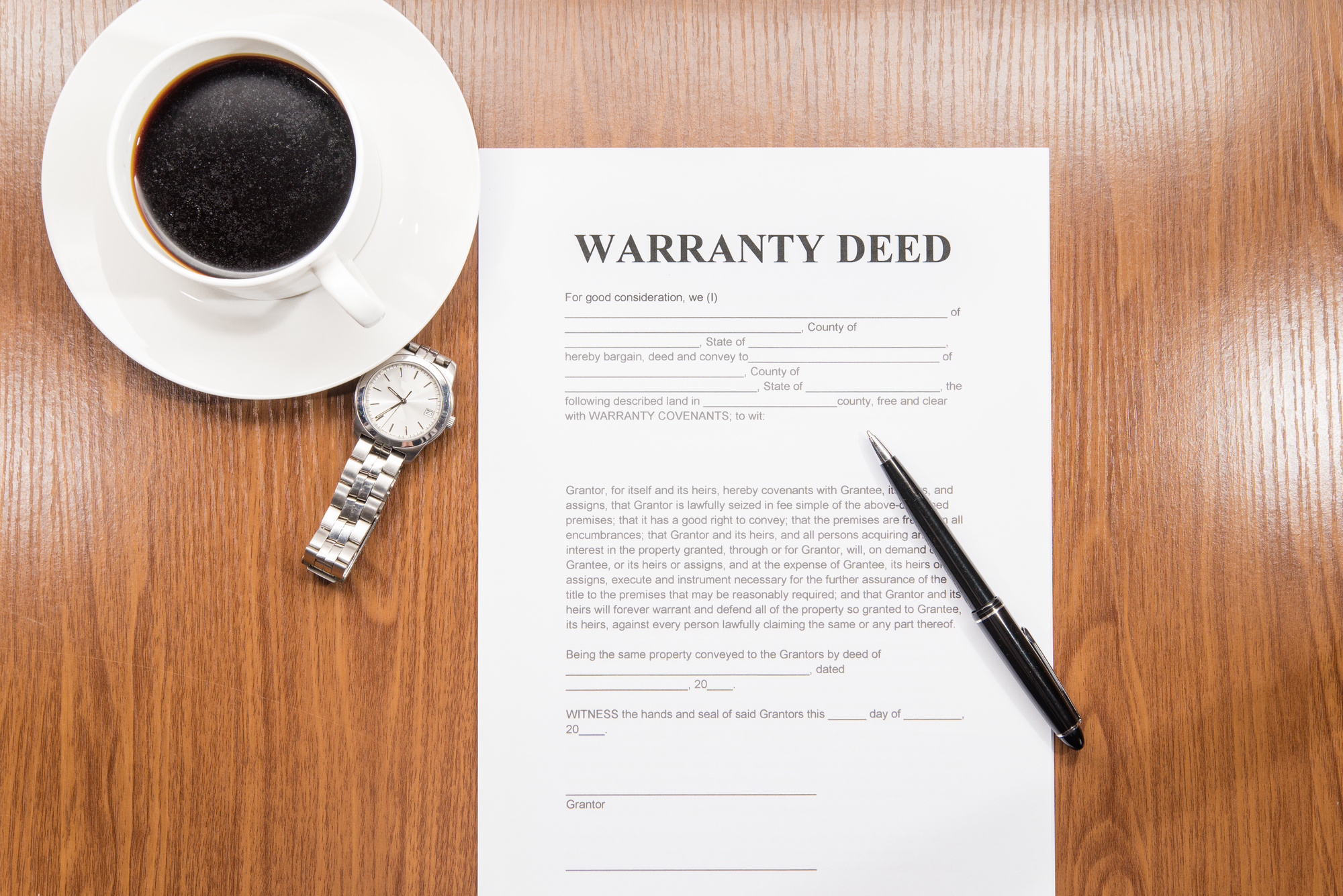 Used Car Warranty Deed